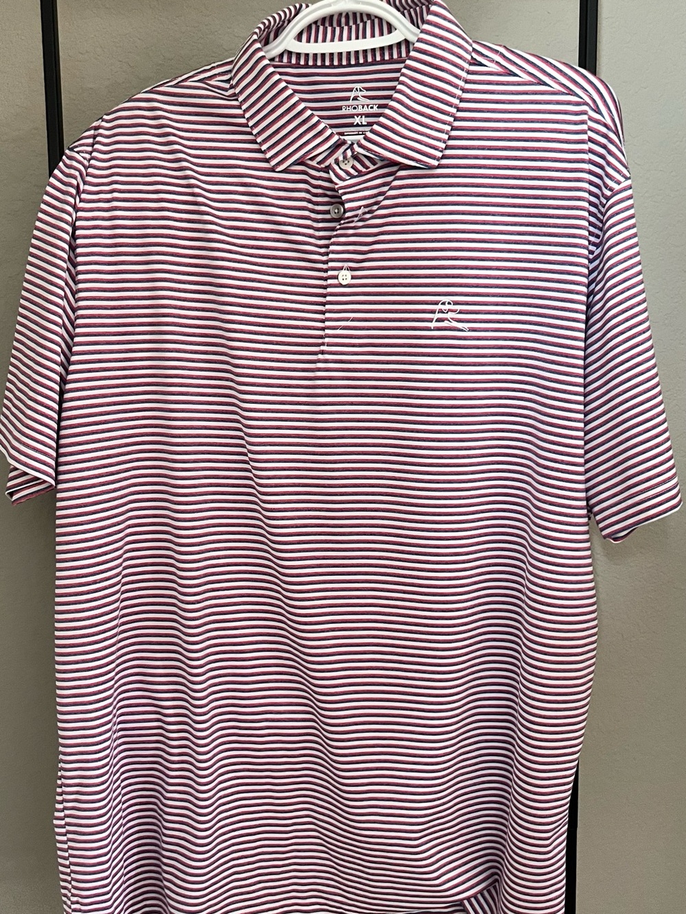 Rhoback Striped Polo Shirt